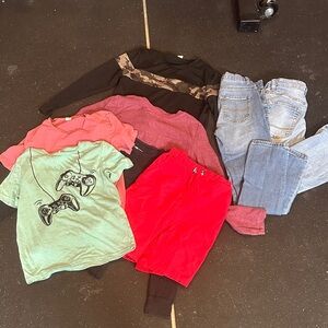 Boys size 10 clothing lot